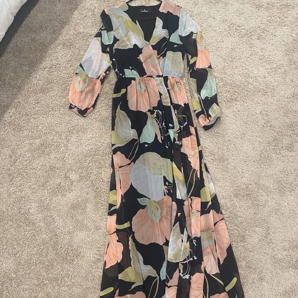 LULUS FLORAL DRESS